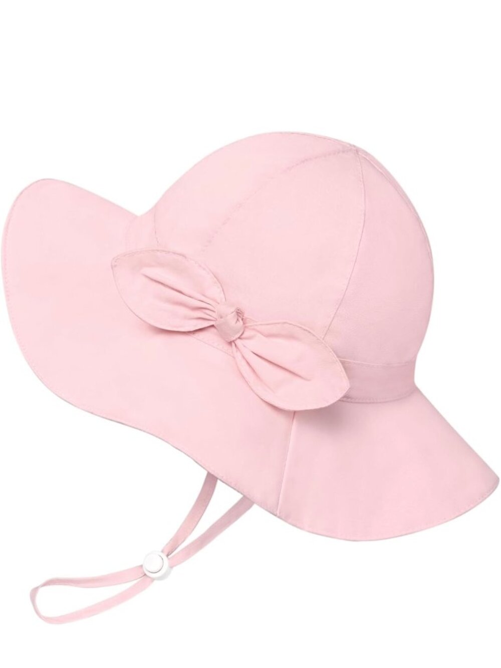 NWT Baby Girl Wide Brim Cotton Bucket Hat 6-24 Months